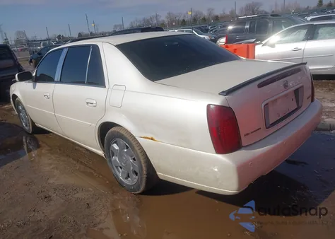 2002 Cadillac Deville Dts из США, поврежденный, VIN 1G6KF57982U225421